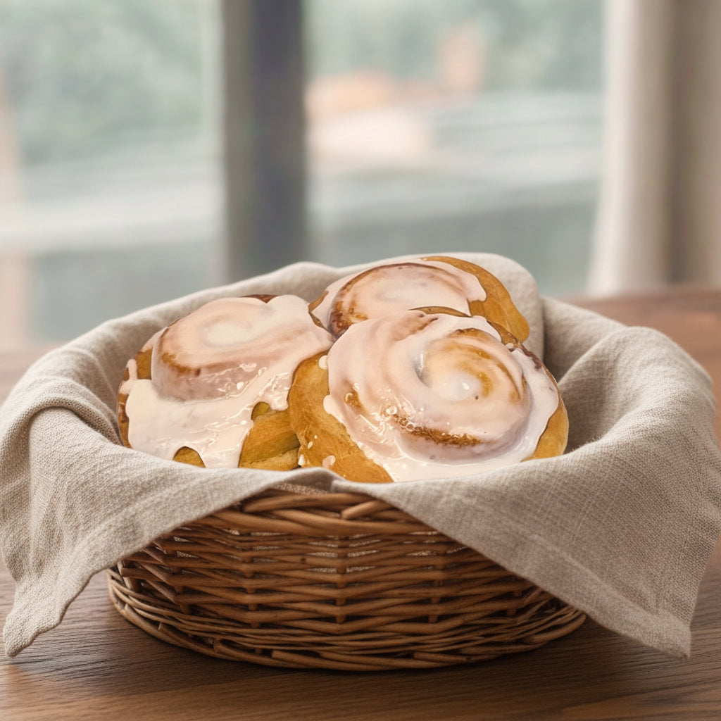 Cinnamon & Cinnamon Raisin Danish