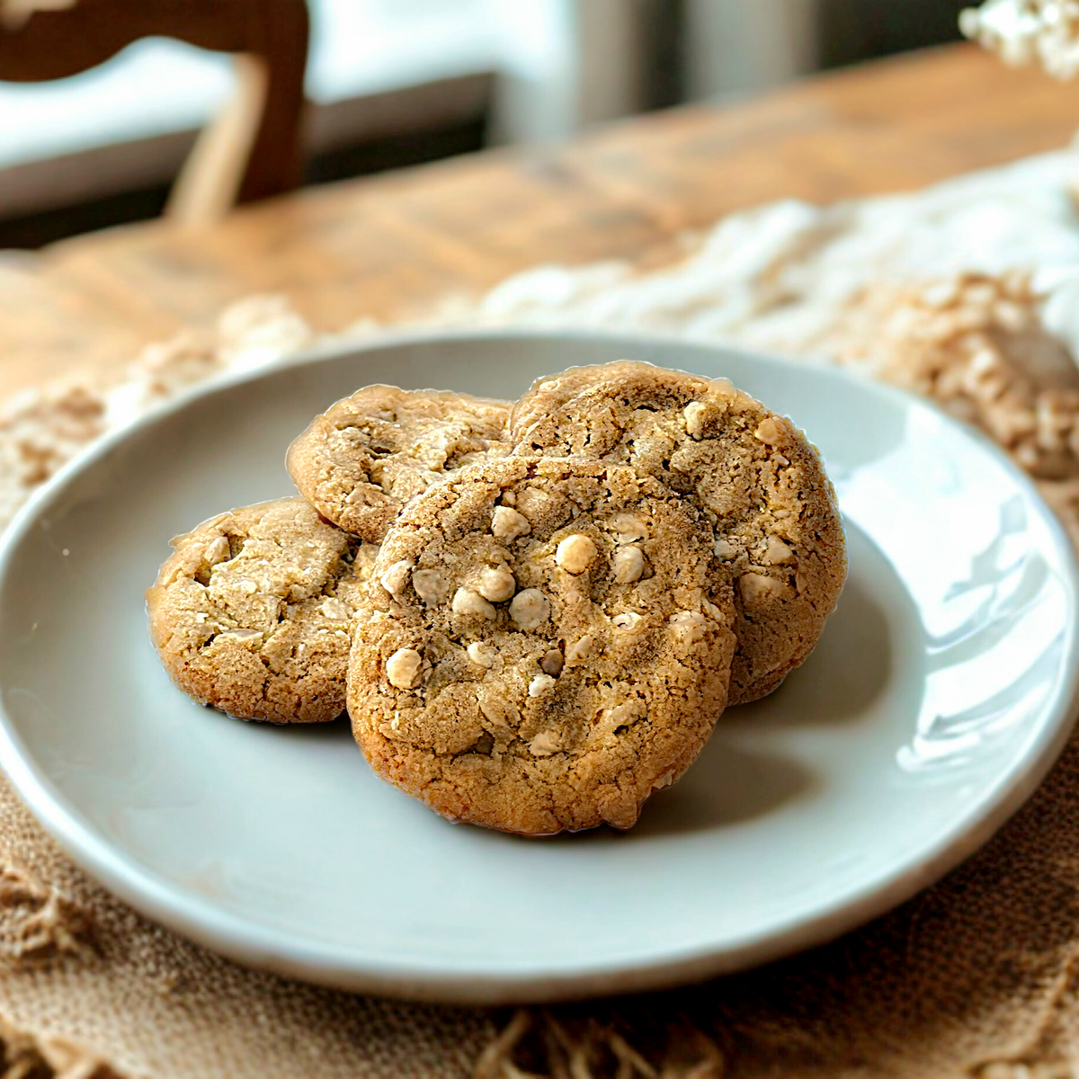 White Chocolate Macadamia Cookies