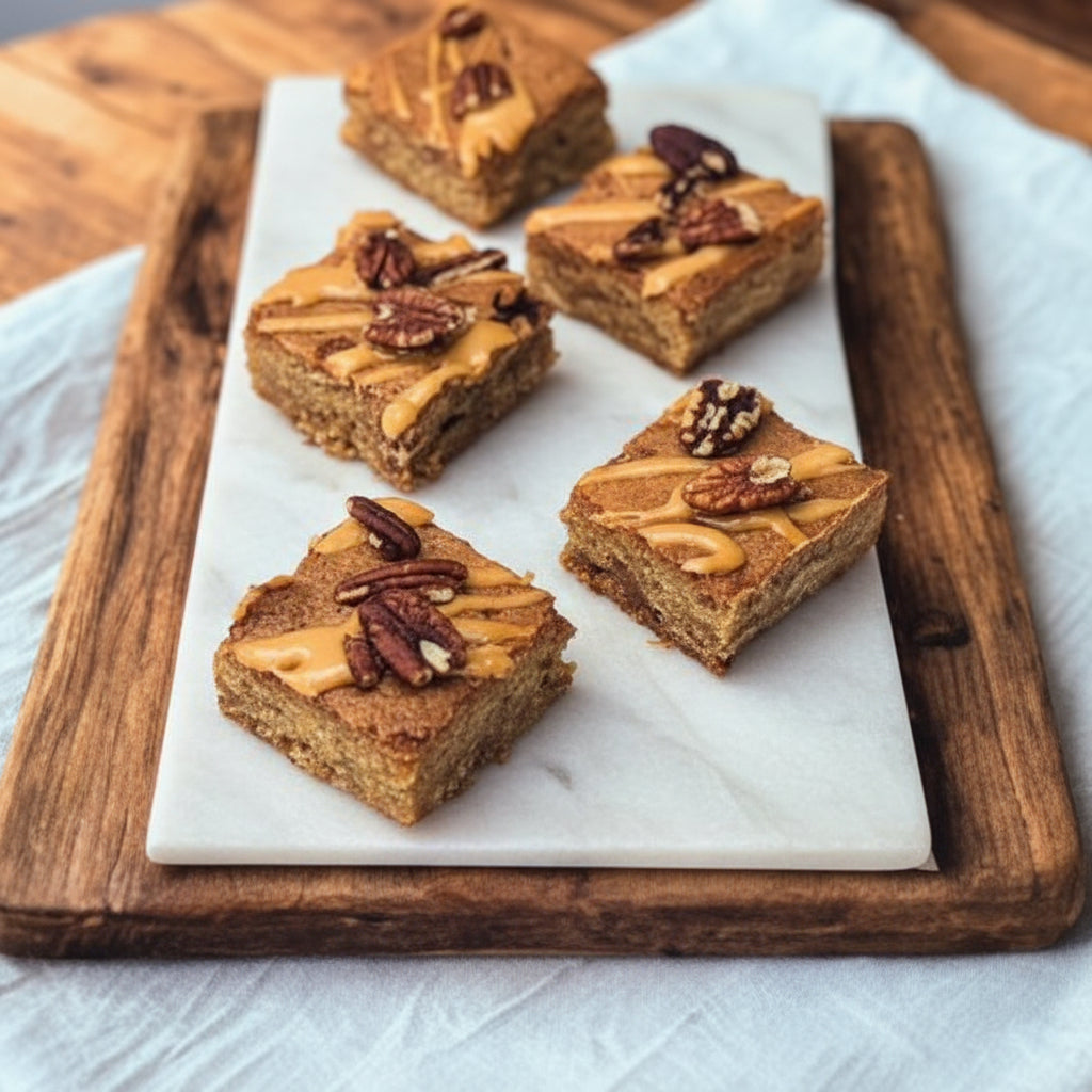 Pecan & Butterscotch Blondie Bar