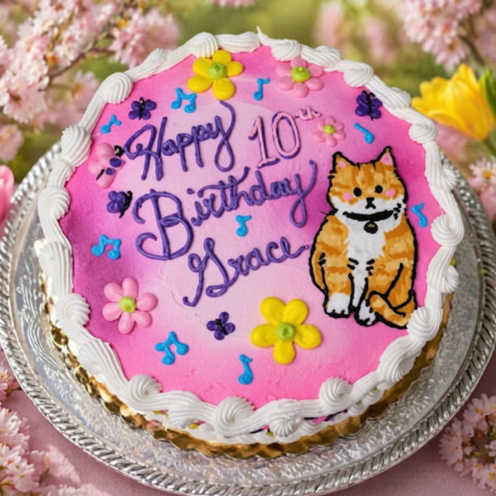 Cake- 8 inch - Butter Cream Icing