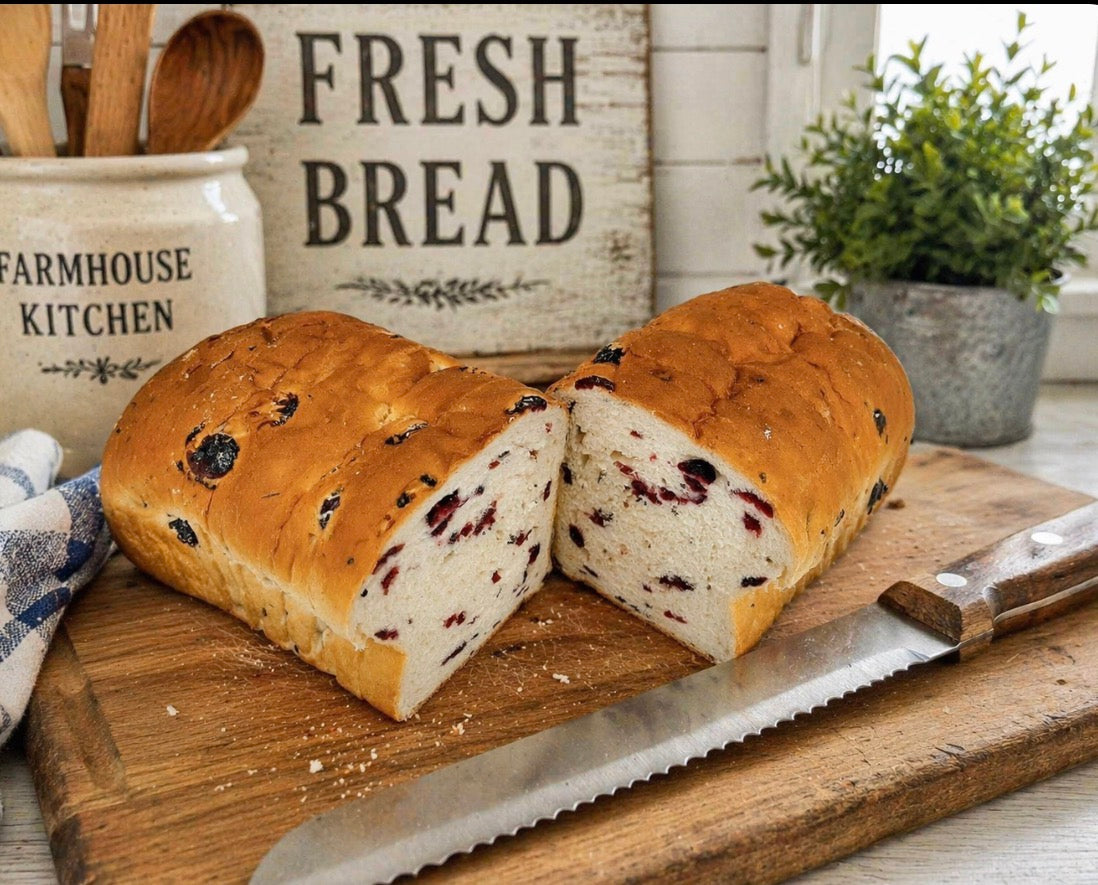 Cranberry Wild Rice Bread