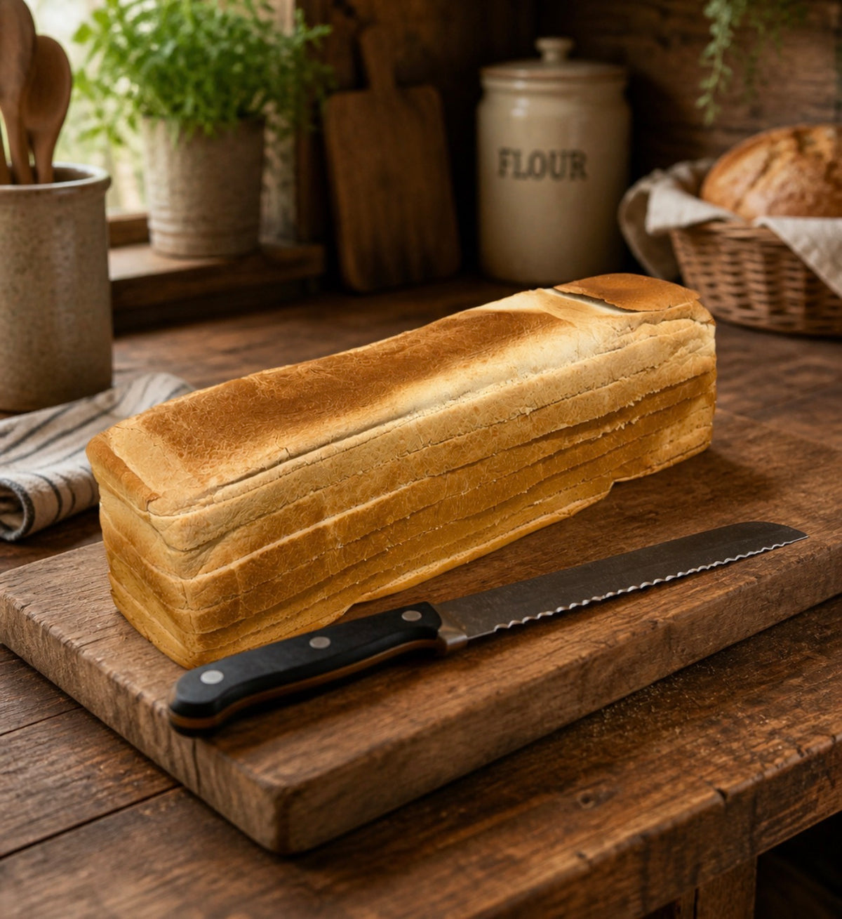 2-pound Pullman Lengthwise