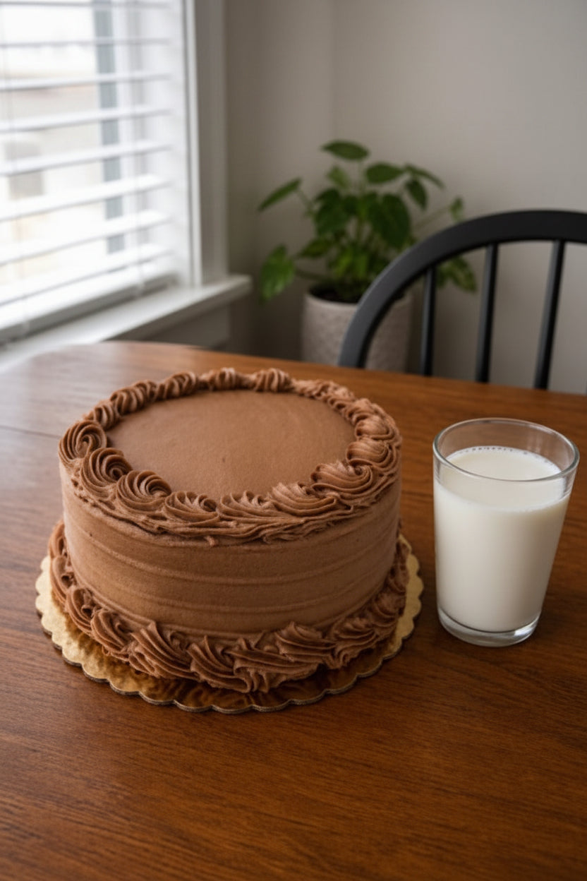 Cake-6 inch- Chocolate Cake with Chocolate Buttercream