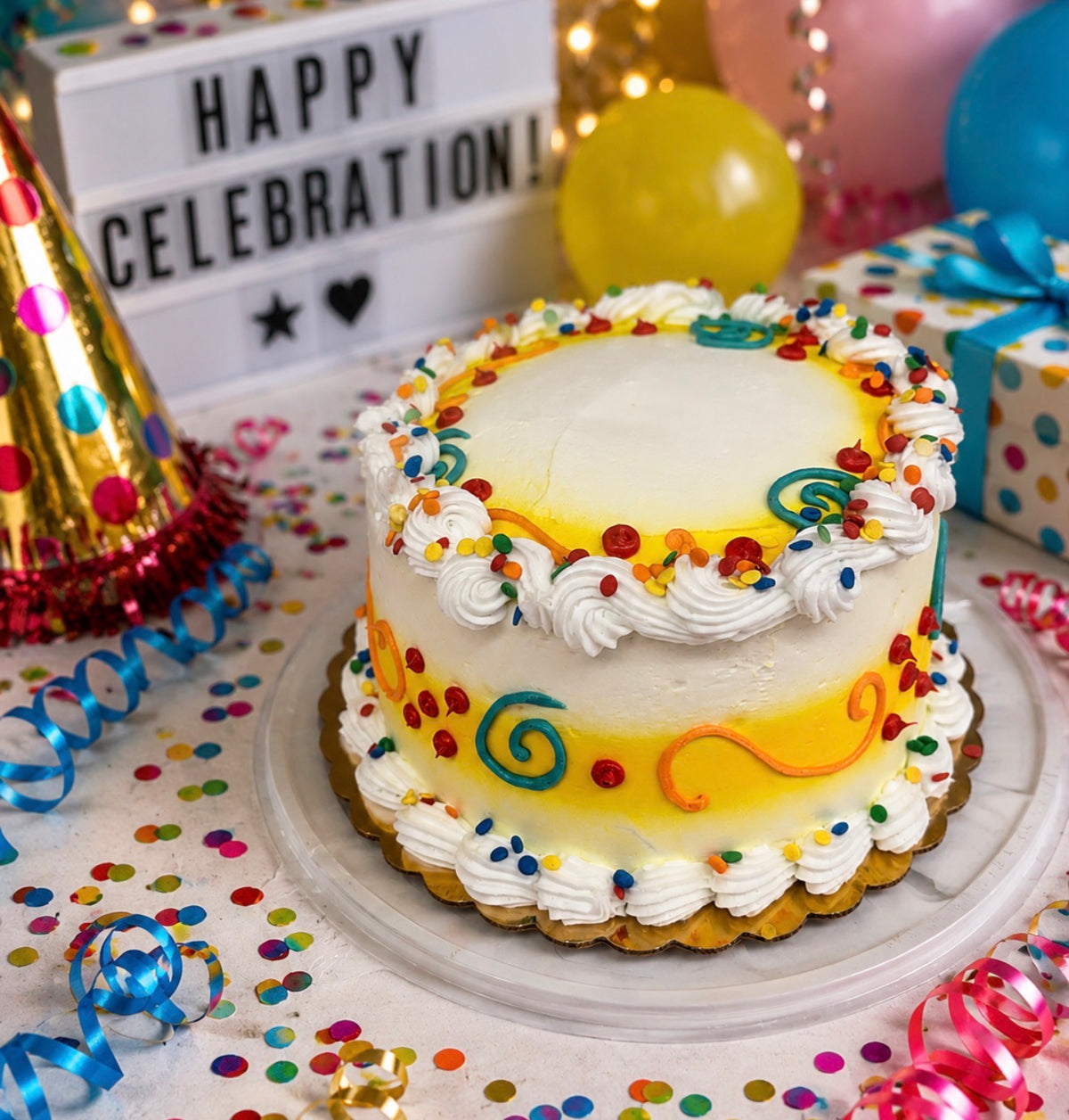 Cake- 6 inch - Butter Cream Icing