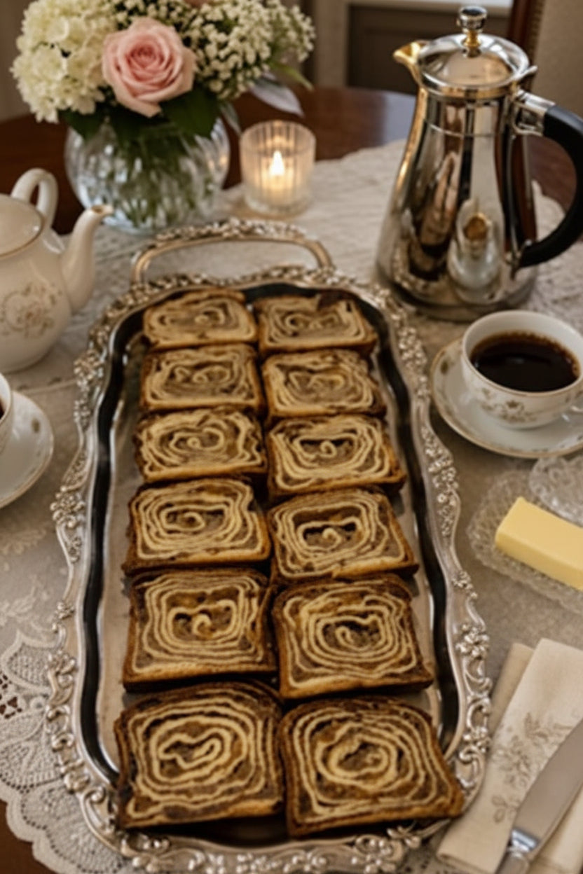 Raisin Walnut Potica-2-pound (Italian Bakery Recipe)