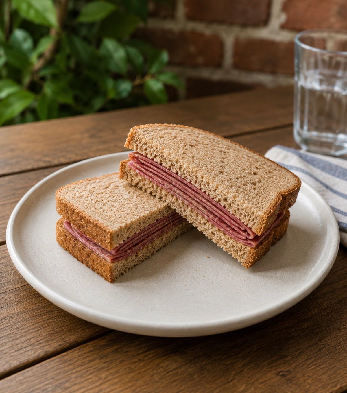 Salami Sandwich-Cafe