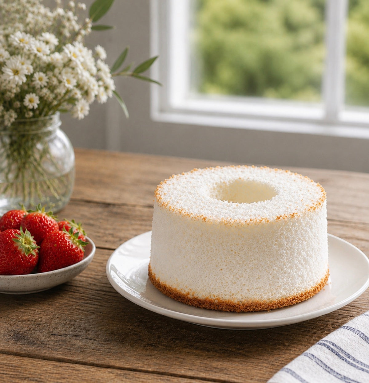 White or Custard Angel Food - Small