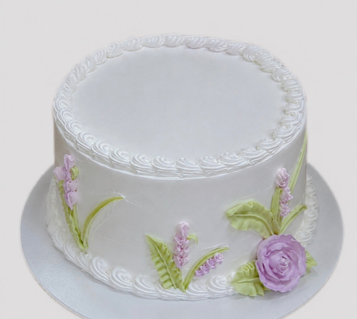 Cake- 8 inch -  Whipped Cream Icing