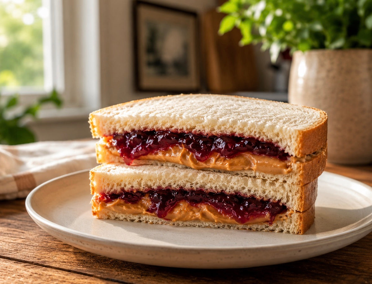Peanut Butter & Jelly Sandwich-Cafe