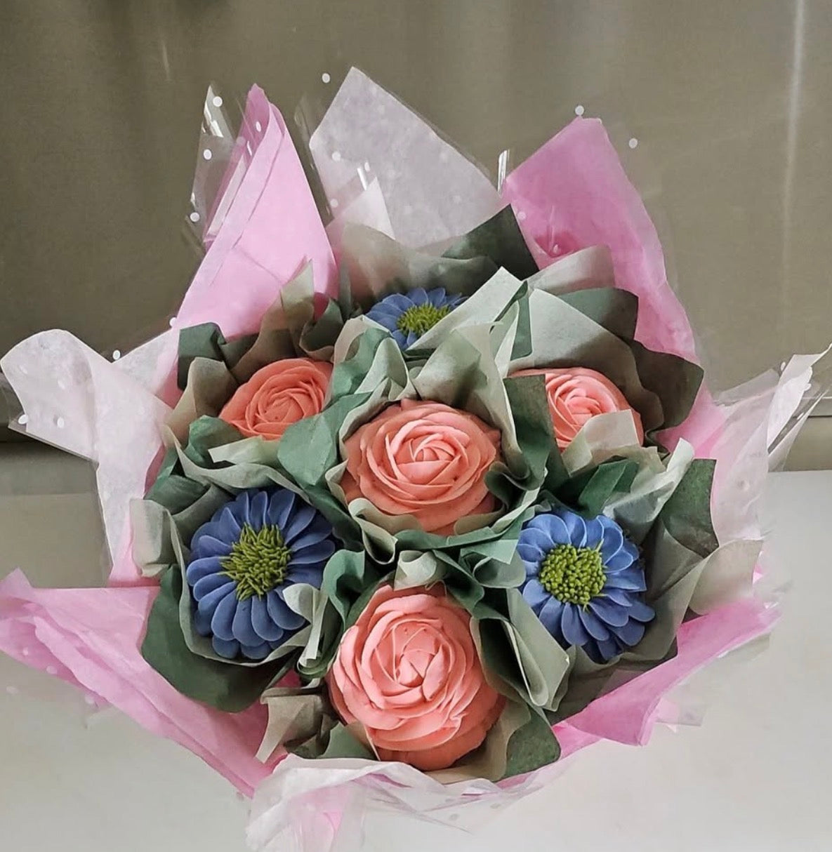 Jumbo Cupcake Bouquet