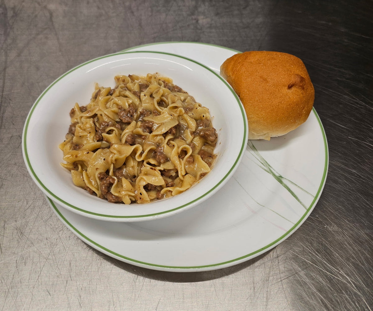 Beef n' Noodles w/ Hardroll
