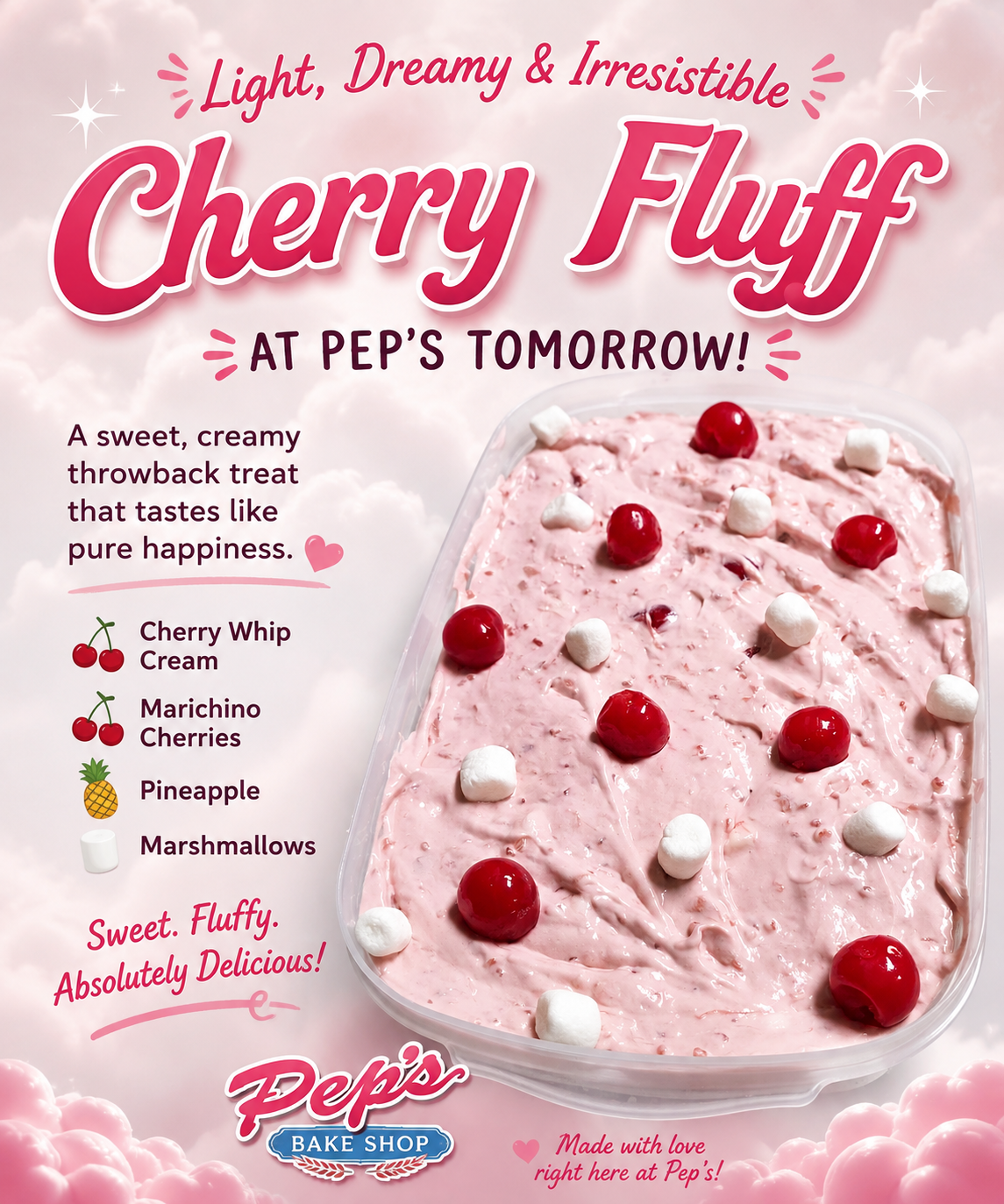 Cherry Fluff- Small
