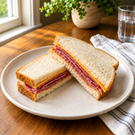 Salami & Cheese Sandwich