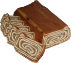 Sliced Walnut Potica Bread